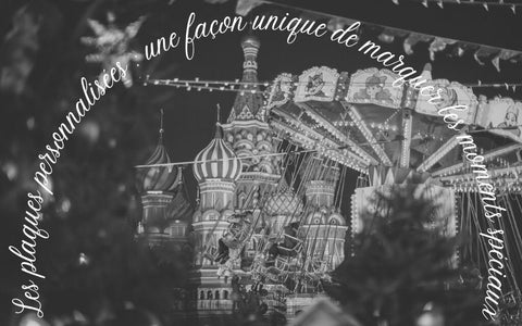 Les plaques personnalisées : une façon unique de marquer les moments spéciaux