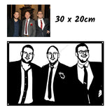 Décoration Murale Personnalisable en Métal Noir