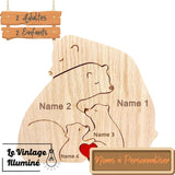 décoration en bois personnalisée prénom