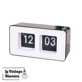 Horloge Flip Flap Rectangulaire - Le Vintage Illuminé
