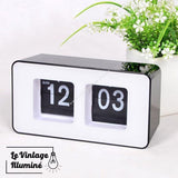 Horloge Flip Flap Rectangulaire - Le Vintage Illuminé