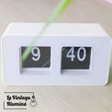 Horloge Flip Flap Rectangulaire - Le Vintage Illuminé