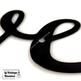 Décoration Murale Métal Noir Love