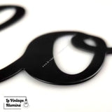 Décoration Murale Métal Noir Love