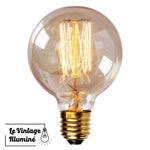 Ampoule à filament Globe (filament)40W E27 140x95mm - Le Vintage Illuminé
