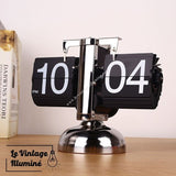 Horloge Flip Flap Vintage - Le Vintage Illuminé