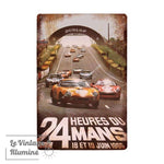 Plaque Métal 24h du Mans 1966 - Le Vintage Illuminé