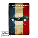 Plaque Métal Circuit Le Mans 6 - Le Vintage Illuminé