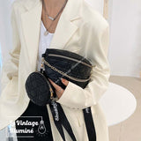 Sac Banane en Simili Avec Porte-Monnaie - Le Vintage Illuminé
