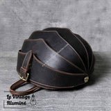 Sac à Dos En Cuir Design Scarabée - Le Vintage Illuminé