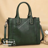 Sac à Main Vintage En Cuir de Vachette - Le Vintage Illuminé