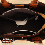 Sac à Main Vintage En Cuir de Vachette - Le Vintage Illuminé