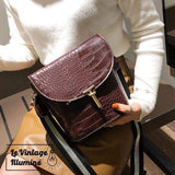 Sac à Main Vintage Imitation Croco - Le Vintage Illuminé