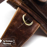 Sac Banane Homme en Cuir Véritable -