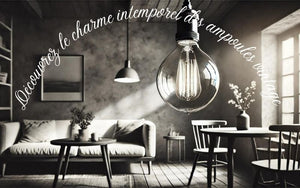 Découvrez le charme intemporel des ampoules vintage pour illuminer votre intérieur !