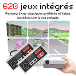 Console rétro avec 620 jeux intégrés