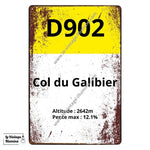 Plaque Col du Galibier