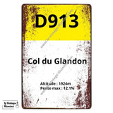 Plaque Col du Glandon