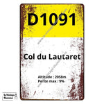 Plaque Col du Lautaret