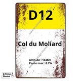 Plaque Col du Mollard