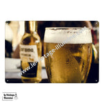 Plaque Métal Bière Corona