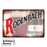 Plaque Métal Bière Rodenbach