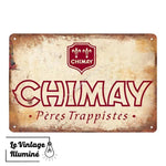 Plaque métal Bière Chimay
