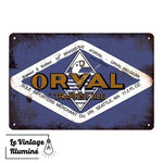 Plaque métal Bière Orval