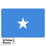 Plaque métal Drapeau Somalie