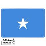 Plaque métal Drapeau Somalie