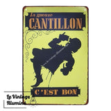 plaque métal la gueuze Cantillon