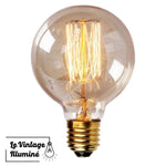 Ampoule à filament Globe (filament) 40W E27 180x125mm - Le Vintage Illuminé