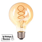 Ampoule Vintage à LED GLOBE 4W E27 120x80mm - Le Vintage Illuminé