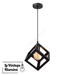Lampe Suspendue En Fer Design Industriel - Le Vintage Illuminé