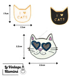 Pin's I love cats - Le Vintage Illuminé