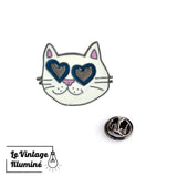 Pin's I love cats - Le Vintage Illuminé