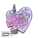 Pin's Vaccin - Le Vintage Illuminé