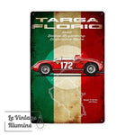 Plaque Métal Circuit Targa Florio - Le Vintage Illuminé
