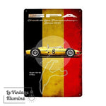 Plaque Métal Circuit de Spa Francorchamps - Le Vintage Illuminé